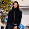 2021 Fashion Winter Warm Ladies Running Jacket Cardigan Pelted Hooded Crop Fox Fur Jacket For Women